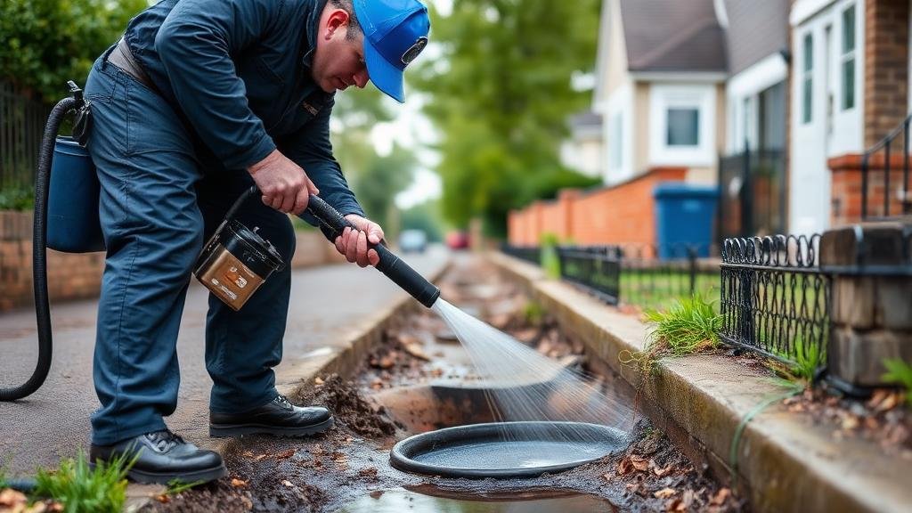 Desentupidora em Camaçari BA em ação